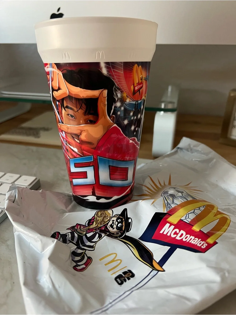 2026 McDonald's FIFA World Cup Soccer Son Heung-min South Korea Collectible Cup